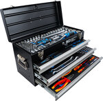 Electricians-Metal Workshop Tool Case 3 Drawers with 147 Tools