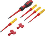 VDE Screwdriver Set with Interchangeable Blades 8 pcs