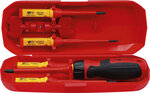 VDE Screwdriver Set with Interchangeable Blades 8 pcs