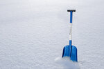 Aluminum Snow Shovel with collapsible Quick Release Shovel Handle