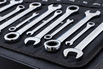 Ratchet Combination Wrench Set metric / Inch Sizes 22 pcs