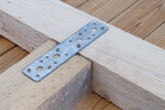 Flat Steel Connector Set 180 x 40 x 2.5 mm 6 pcs