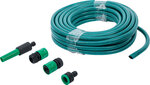 Water hose PVC with Water Spray Gun and Quick Couplings 15 m 6-pcs