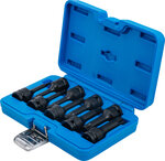 9-piece Impact Bit Socket Set, Spline, M4-16, 1/2