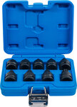 Impact bit socket set 12.5 mm (1/2) Spline (for XZN) M4 - M16 9 pcs.