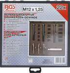 Repair kit for glow plug thread M12 x 1.25 mm
