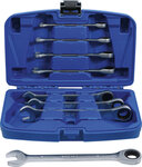 Ratchet Combination Wrench Set  8 • 19 mm  8 pcs.