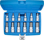 Bit Socket Set | 12.5 mm (1/2) drive | internal Hexagon | 12 pcs.