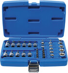 Bit and Socket Set 10 mm (3/8) Torx 34 pcs.