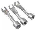 Open pipe wrenches (1/2) 14 - 17 - 19 mm