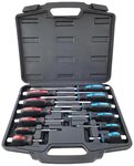 Screwdriver set PZ and slot 12-piece