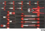 Blue 8-Drawer Tool Carrier with 405-Piece Tool (EVA)