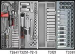 Red 8-Drawer Tool Carrier with 303 Tools