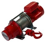 Electric pulling winch 230V 0.2 tons pulling range 28 meters single speed