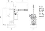 Hydarulic machine lifter 10 tons