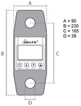 Crane scale 3 tons