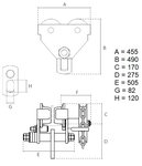 Hara Push Walk Cat 10 tons