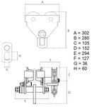 Hara Chain Hoist 2 tonne 2.5 meter operating height