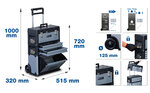 Mobile Assembly Trolley with 111 Tools