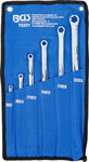 Double Ring Spanner Set with E-Type Ring Heads extra long E6 x E7 - E22 x E24 6 pcs