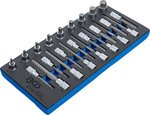 Tool Tray 1/3: Bit Socket Set  12.5 mm (1/2 inch)  internal hexagon  24 pcs.