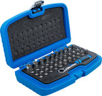 Push through bit and socket set | 44 pcs.