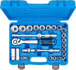 Socket Set 12.5 mm (1/2) drive 8 - 32 mm 27 pcs