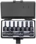 1/2 Hex impact socket bit set 10pc