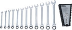 Ratchet Combination Wrench Set 8 - 19 mm 12 pcs