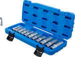 Special Socket Set, slotted 10 mm (3/8) Drive 5 - 19 mm 12 pcs