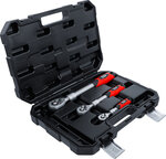 Reversible Ratchet Set extendable (1/4) - (3/8) - (1/2) 3 pcs