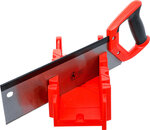 Plastic Miter Box 300 x 130 x 80 mm with Backsaw