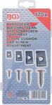 U-Type Cushion and Screw Assortment 170 pcs