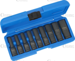 Deep Impact Socket Set 9-pcs 1/2 tx-star E10-24