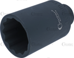 Drive Shaft Socket Set 8-pcs 1/2 CRMO bi-hex + hex
