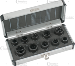 Specialist Sockets twist profile 10-pcs 3/8 9-19 mm