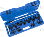 Crow Foot Wrench Set 13-pcs 1/2, 20-32mm