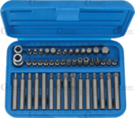 Socket Bit Set 46-pcs 3/8+1/2