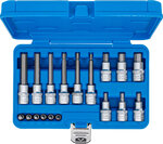 Bit Socket Set 6.3 mm (1/4) / 12.5 mm (1/2) Drive internal Hexagon 18 pcs