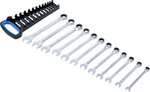Open End Ratchet and Ratchet Ring Wrench Set 12 pcs