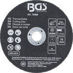 Cutting Disc Set for Stainless Steel Ø 75 x 1.0 x 10mm 5 pcs