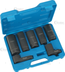 Lambda Sensor Socket Set 7-pcs 3/8+1/2