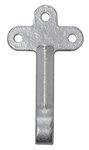 Board latch no.0 right 140mm with screw-on eyelet