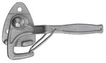 Flap hook no. 0 right 140mm with screw-on eye