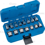 Magnetic Drain Plug Key Set 15-pcs 3/8