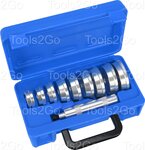 Bearing and Seal Driver Set 10-pcs diameter 40-81mm