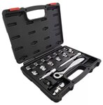 Socket set 3/8, 18-piece