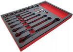 Magic socket wrench set 3/8