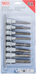 Bit Socket Set (1/2) Drive Internal Hexagon 5 - 13 mm 8 pcs