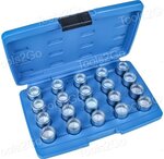 Rim Lock Removal Socket Set 20-pcs VW / Porsche